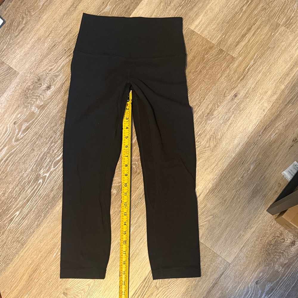 Lululemon Athletica Classic Black High-Waisted Leggings
